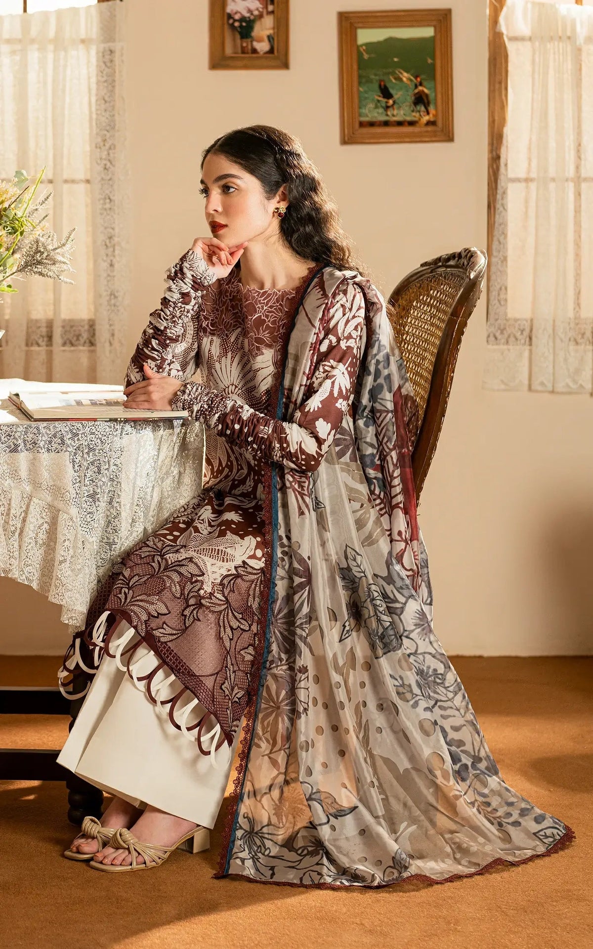 Asifa and Nabeel | Meraki Vintage 25 | Darcheeni (MVL25-07) -  Asifa and Nabeel Ladies Clothes - Original Designer Dress - House of Maryam