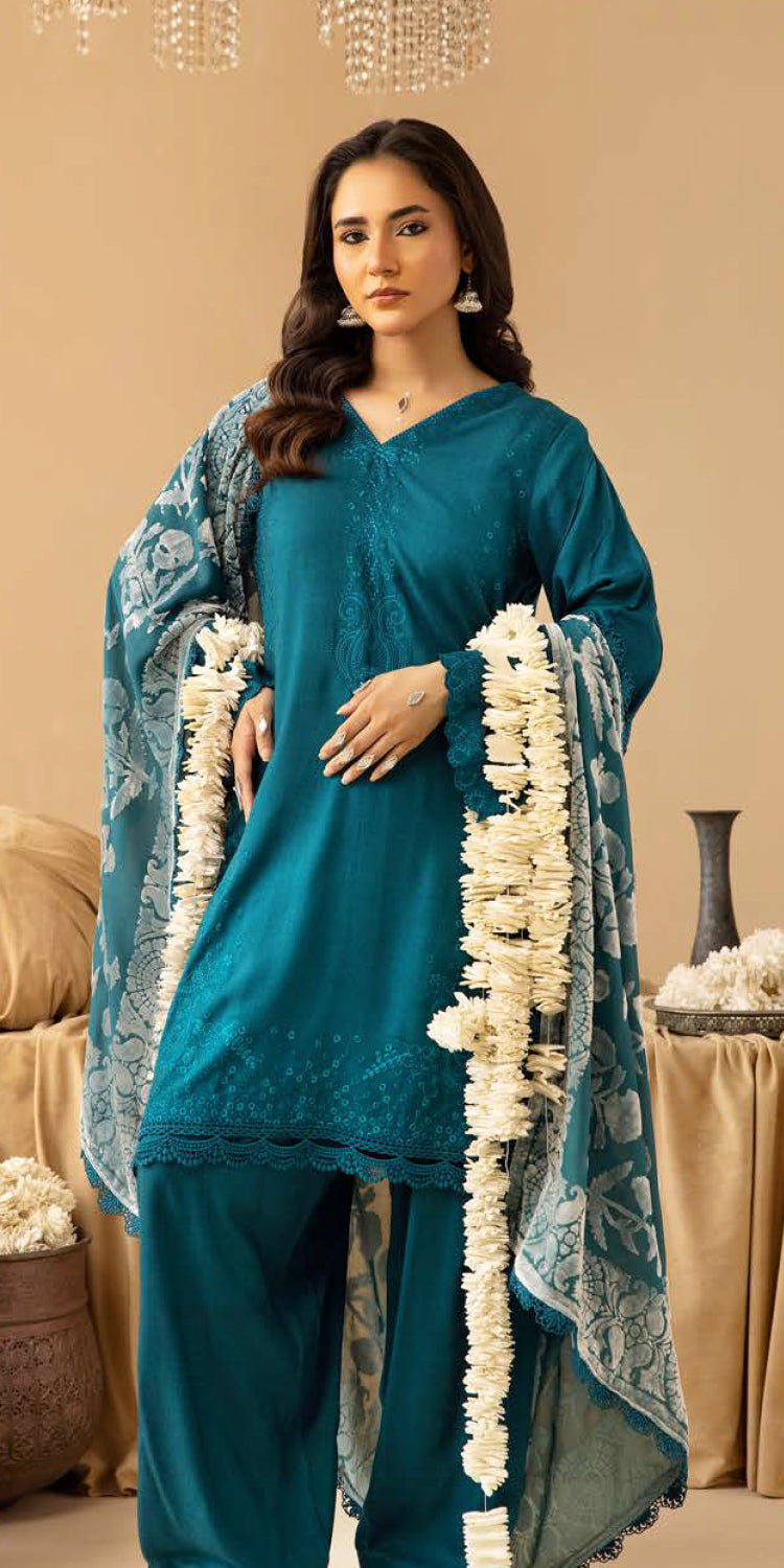 Riaz Arts | Dastaan Winter 25 | DS-21 -  Riaz Arts Ladies Clothes - Original Designer Dress - House of Maryam