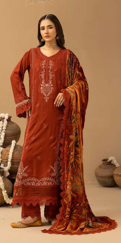 Riaz Arts | Dastaan Winter 25 | DS-20 -  Riaz Arts Ladies Clothes - Original Designer Dress - House of Maryam