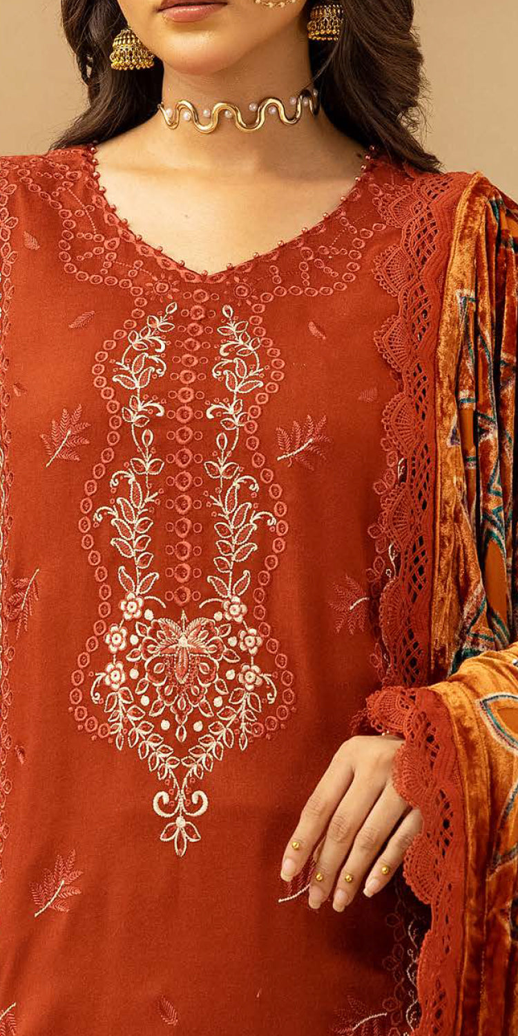 Riaz Arts | Dastaan Winter 25 | DS-20 -  Riaz Arts Ladies Clothes - Original Designer Dress - House of Maryam