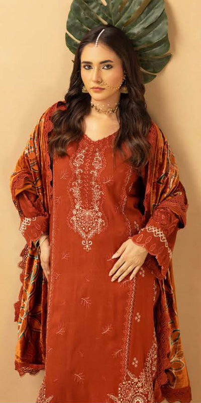 Riaz Arts | Dastaan Winter 25 | DS-20 -  Riaz Arts Ladies Clothes - Original Designer Dress - House of Maryam