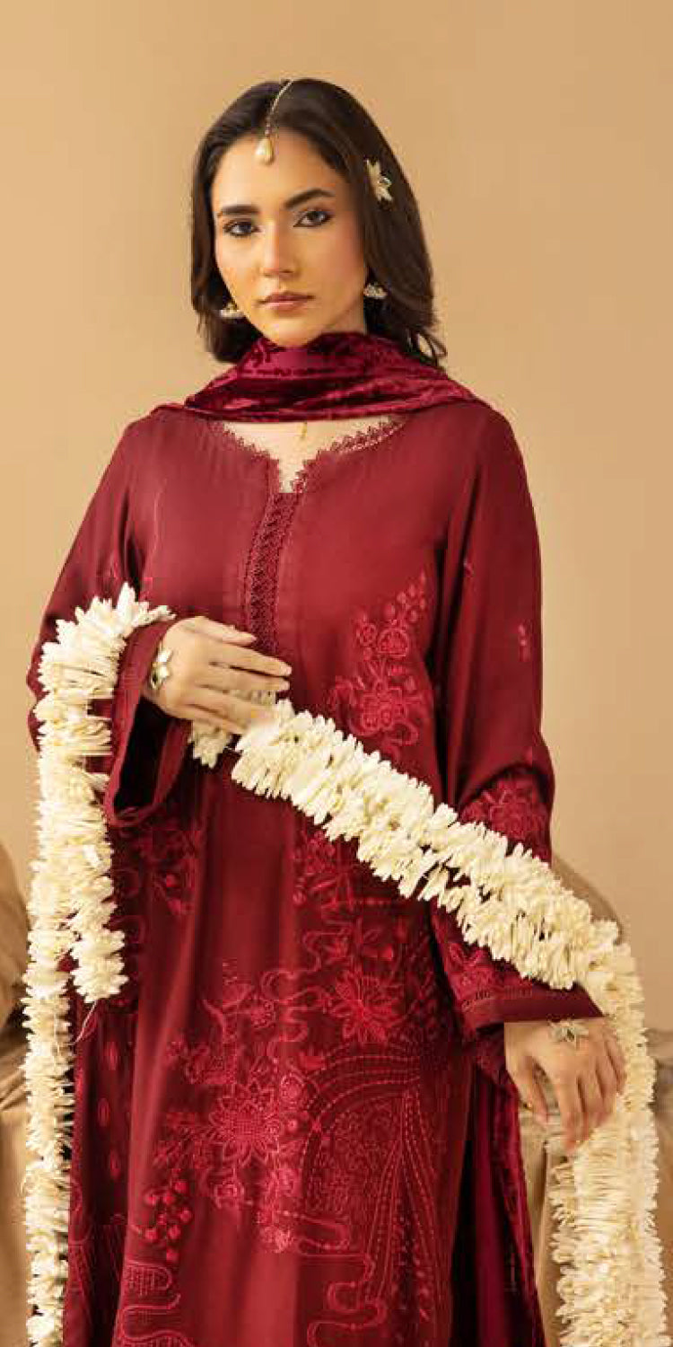 Riaz Arts | Dastaan Winter 25 | DS-17 -  Riaz Arts Ladies Clothes - Original Designer Dress - House of Maryam