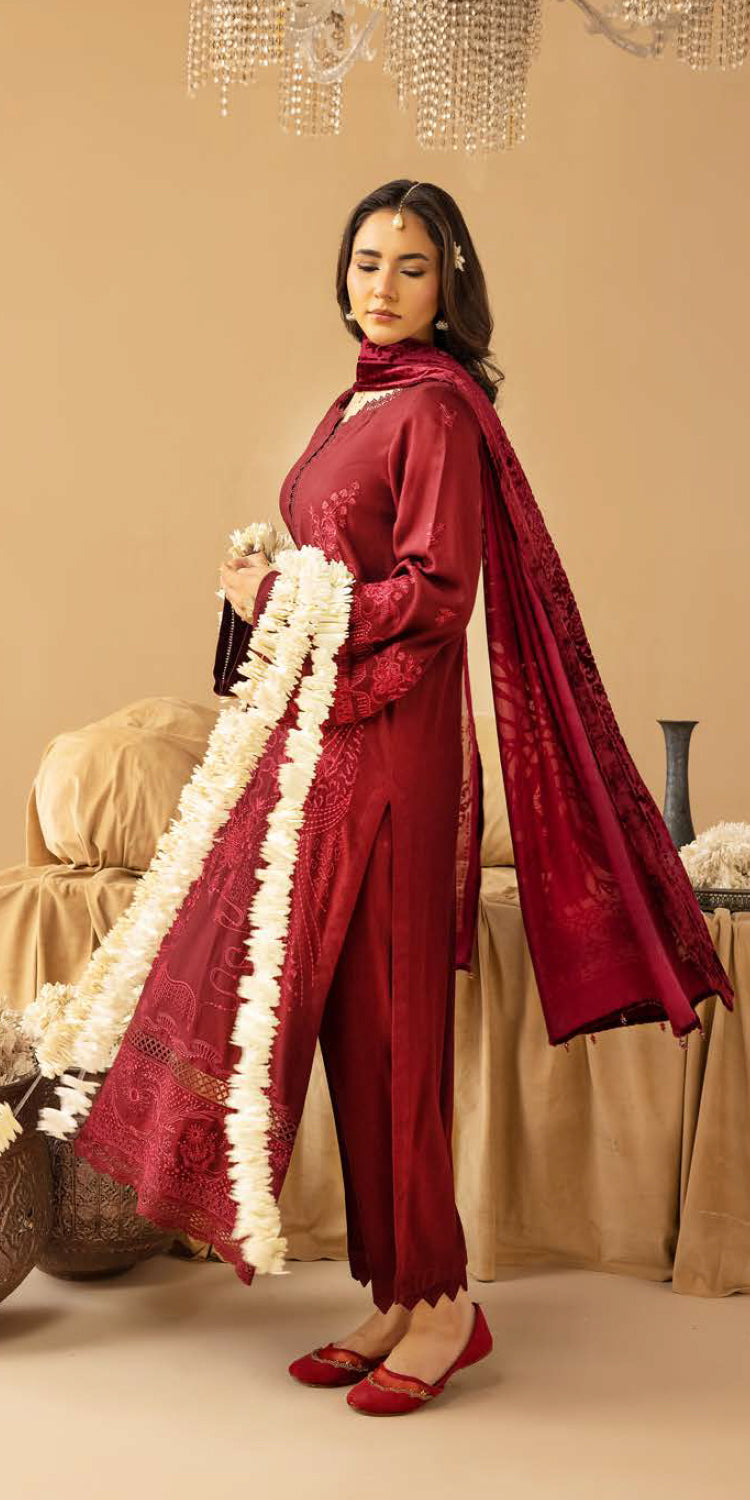 Riaz Arts | Dastaan Winter 25 | DS-17 -  Riaz Arts Ladies Clothes - Original Designer Dress - House of Maryam