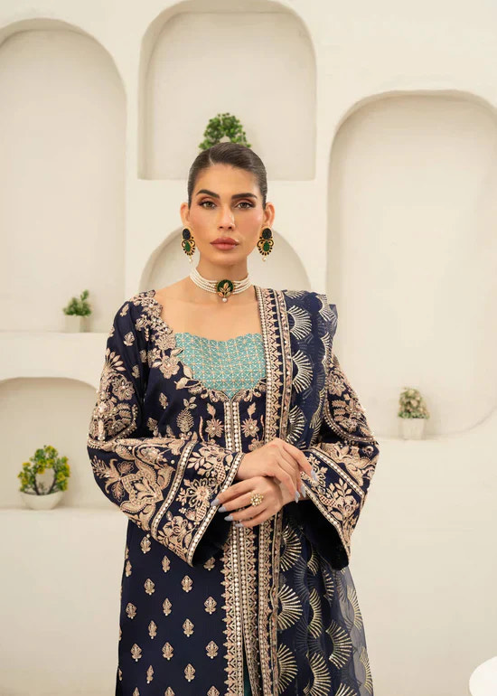 Daud Abbas | Shehnai Festive Formals 24 | Naveen -  Daud Abbas Formal - Original Designer Dress - House of Maryam