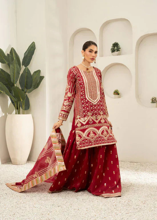 Daud Abbas | Shehnai Festive Formals 24 | Maahru -  Daud Abbas Formal - Original Designer Dress - House of Maryam