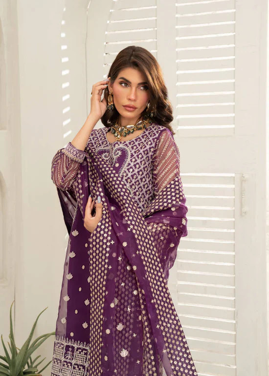 Daud Abbas | Shehnai Festive Formals 24 | Nargis -  Daud Abbas Formal - Original Designer Dress - House of Maryam