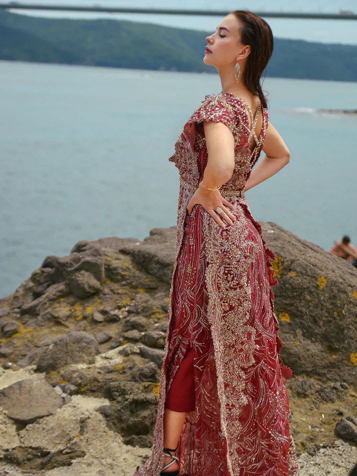 Epoque | Ciel Luxury Couture | Day Dream -  Epoque Formal - Original Designer Dress - House of Maryam