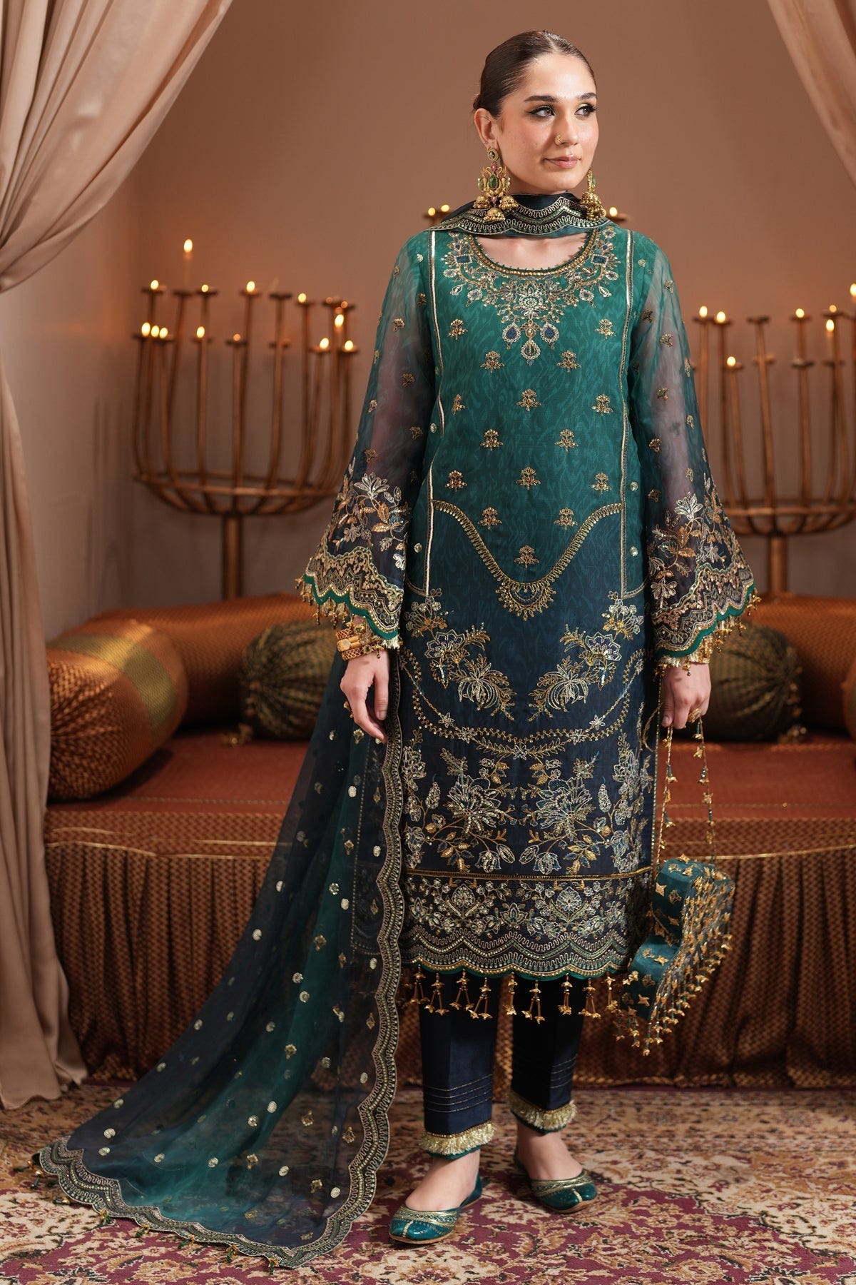 Alizeh | Jhalak Formals | AF-JHLK-04-DEEWANI -  Alizeh Ladies Clothes - Original Designer Dress - House of Maryam