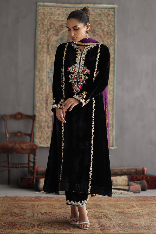 Sana Abbas | Velvet Formals | DELILAH -  Sana Abbas Ladies Clothes -  House of Maryam