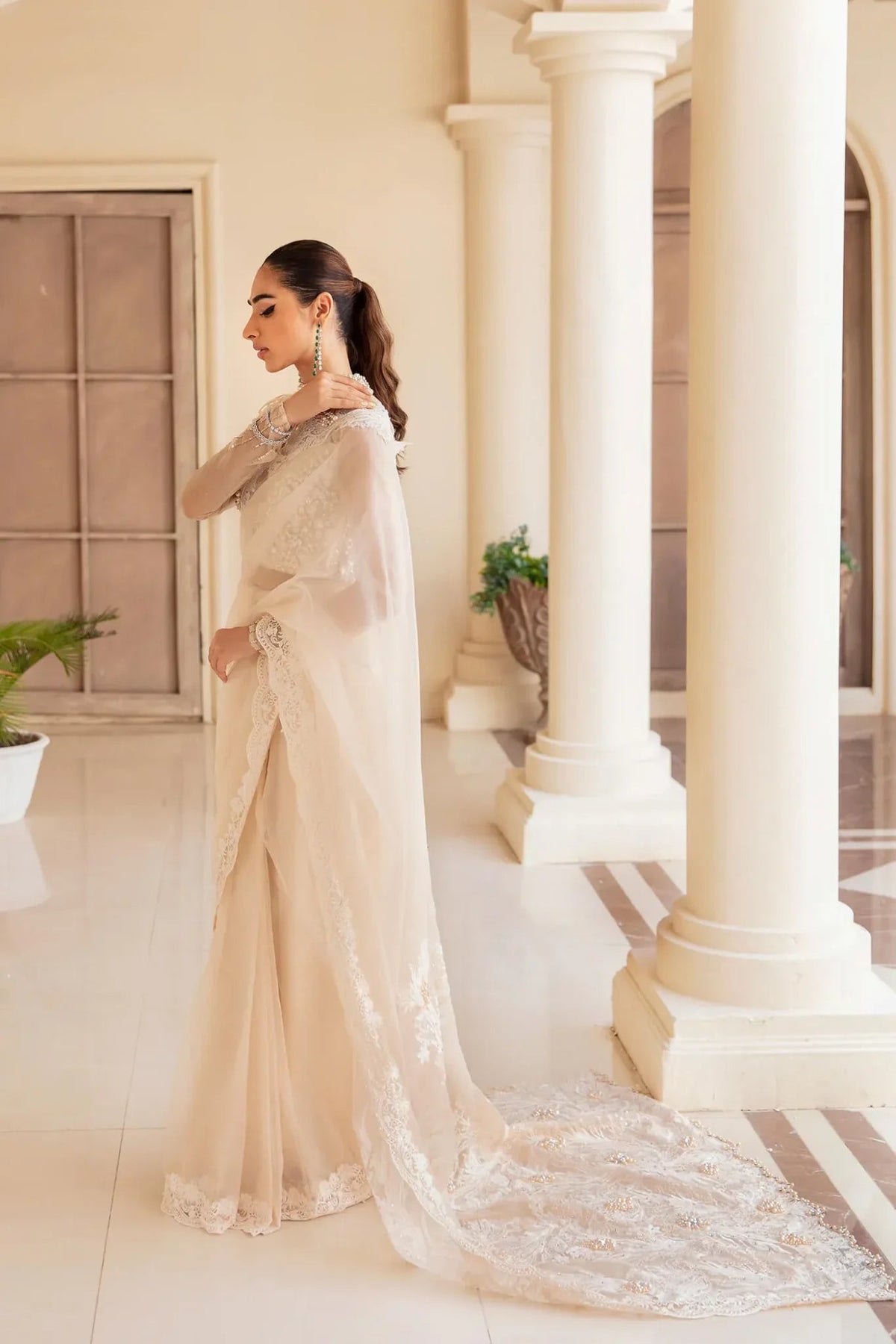 Musferah Saad | Symphony Wedding Formals | Celestial Dove, image 3