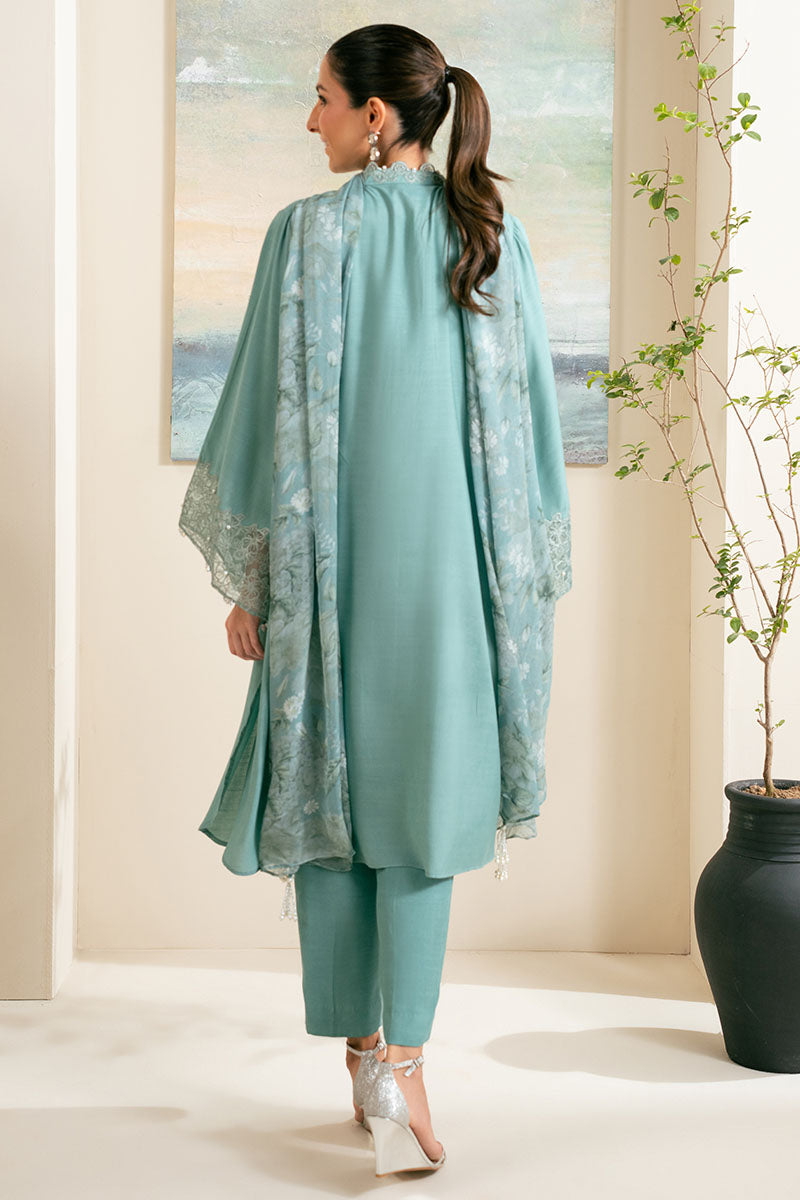 Cross Stitch | Exclusive Pret | Ocean Breeze-2PC (Shirt & Dupatta), image 5