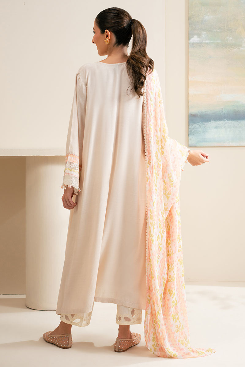 Cross Stitch | Exclusive Pret | Hushed Tent-2PC (Shirt & Dupatta)-6