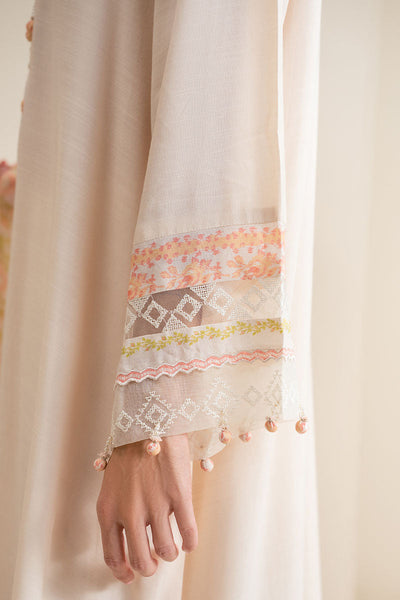 Cross Stitch | Exclusive Pret | Hushed Tent-2PC (Shirt & Dupatta)