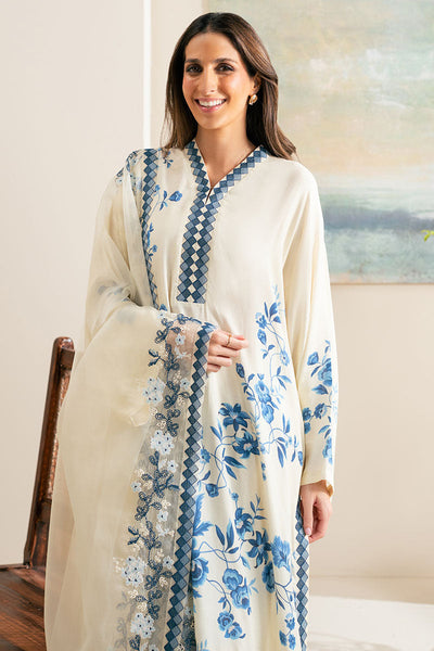 Cross Stitch | Exclusive Pret | Gardenia Grace-2PC (Shirt & Dupatta)