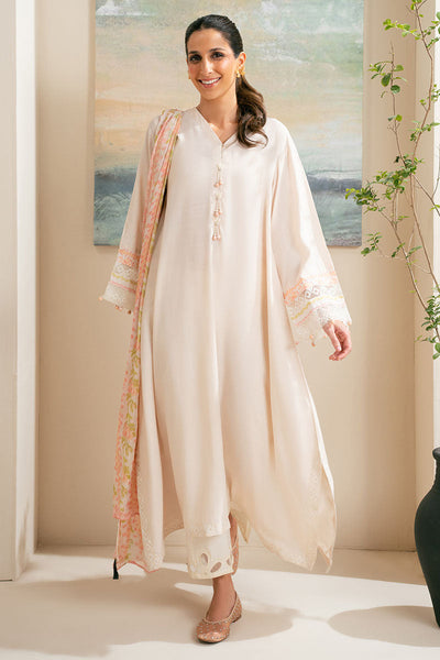 Cross Stitch | Exclusive Pret | Hushed Tent-2PC (Shirt & Dupatta)