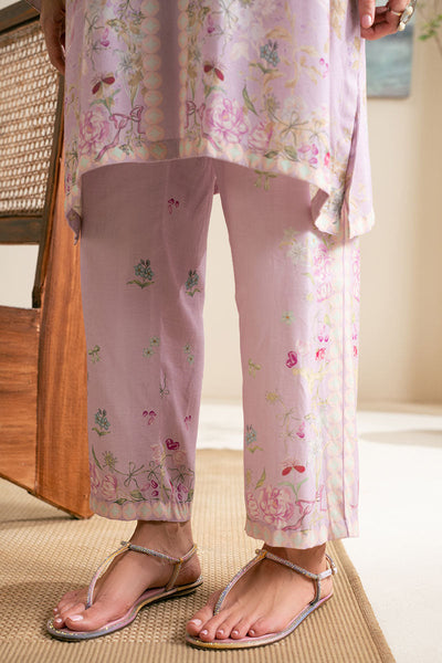 Cross Stitch | Exclusive Pret | Lavender Dusk-3PC (Shirt, Trouser & Dupatta)