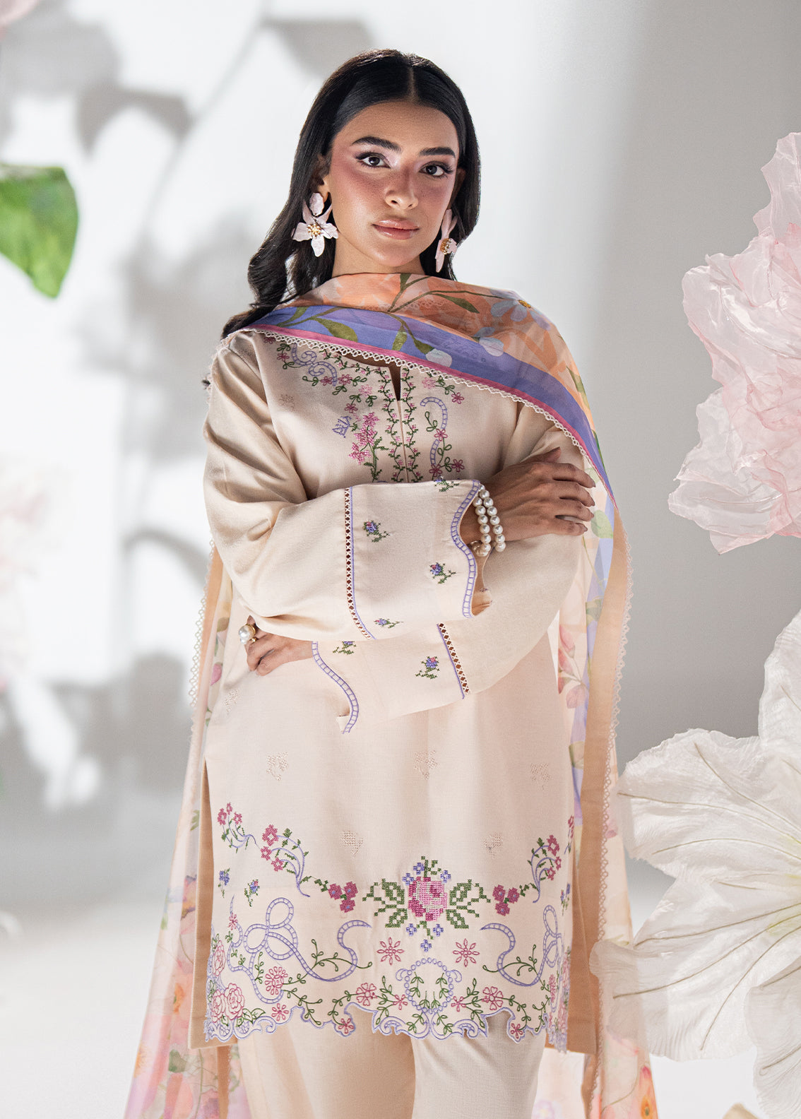 Sahane | Blush n Bliss Premium | LP63009 Sugar Bloom, image 3