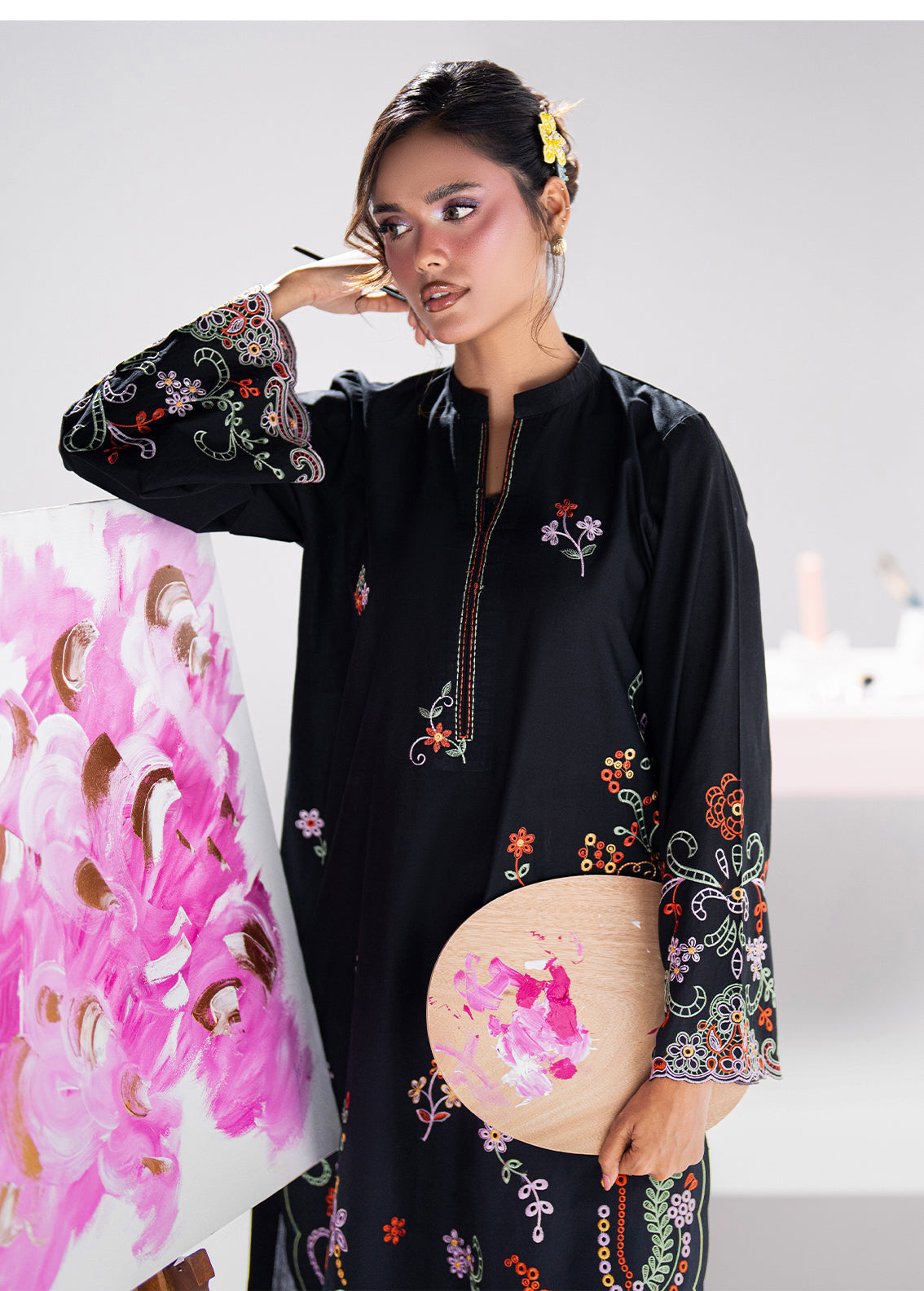 Sahane | Blush n Bliss Premium | LP63006 Midnight Petal, image 6