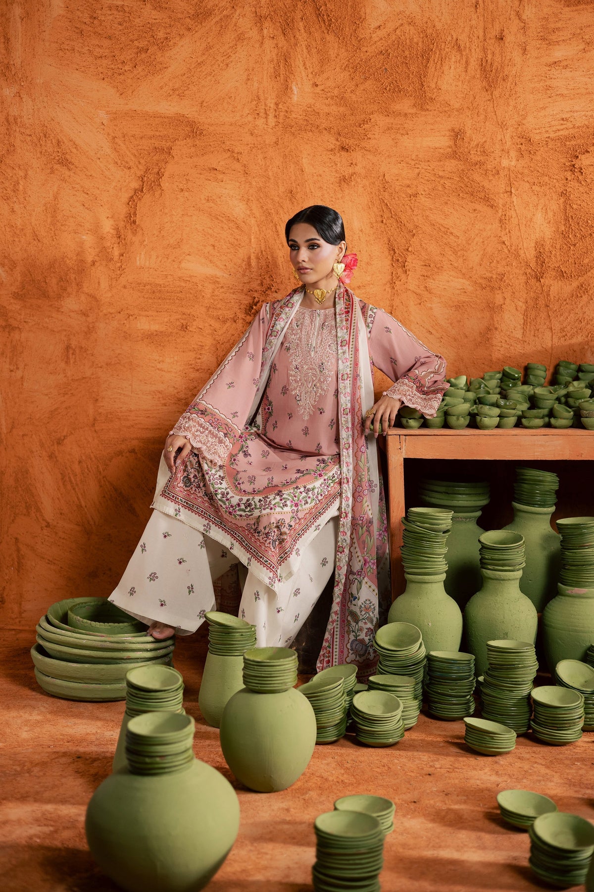 Batik | Festive Eid 26 | Dusty Peach-5