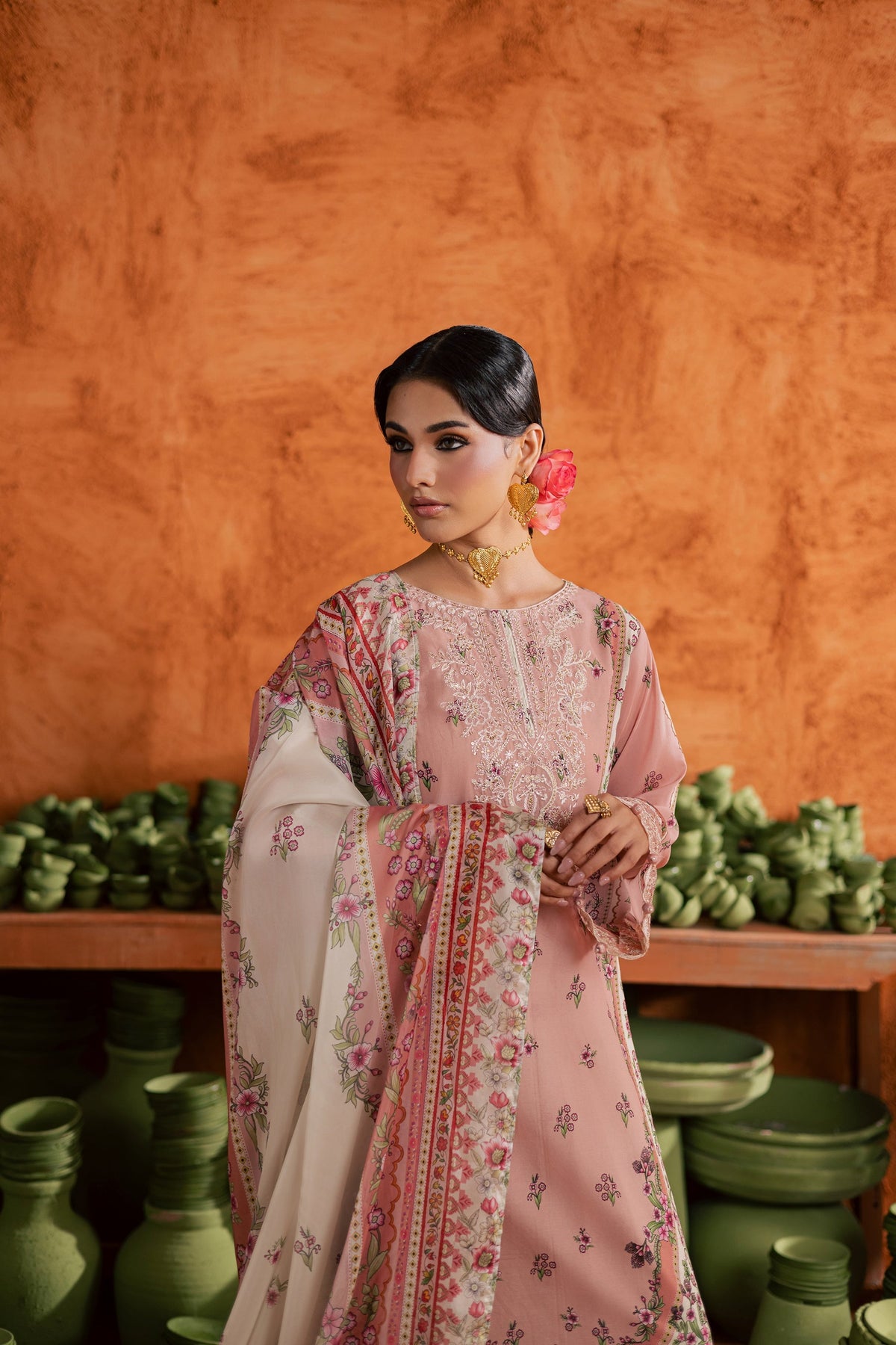 Batik | Festive Eid 26 | Dusty Peach, image 3