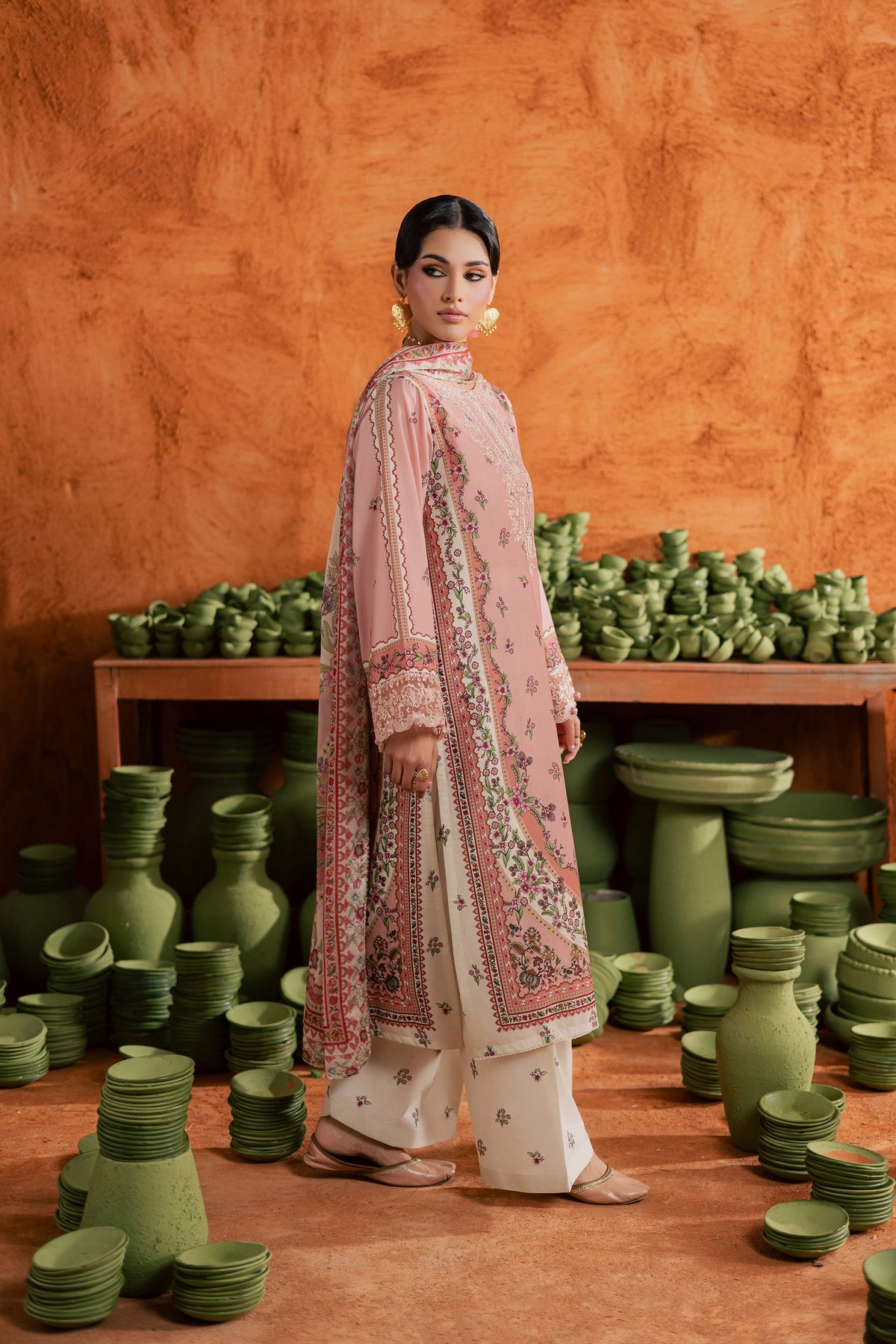 Batik | Festive Eid 26 | Dusty Peach, image 2