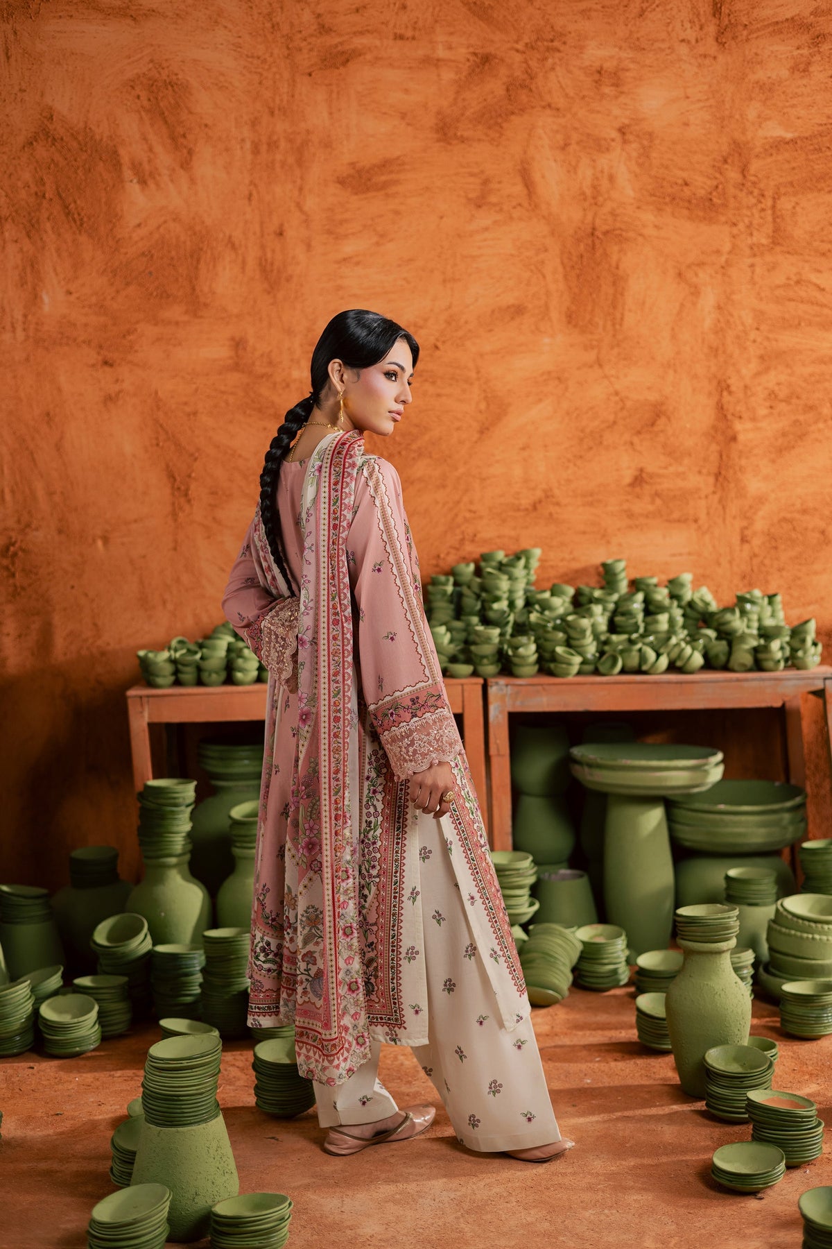 Batik | Festive Eid 26 | Dusty Peach, image 4