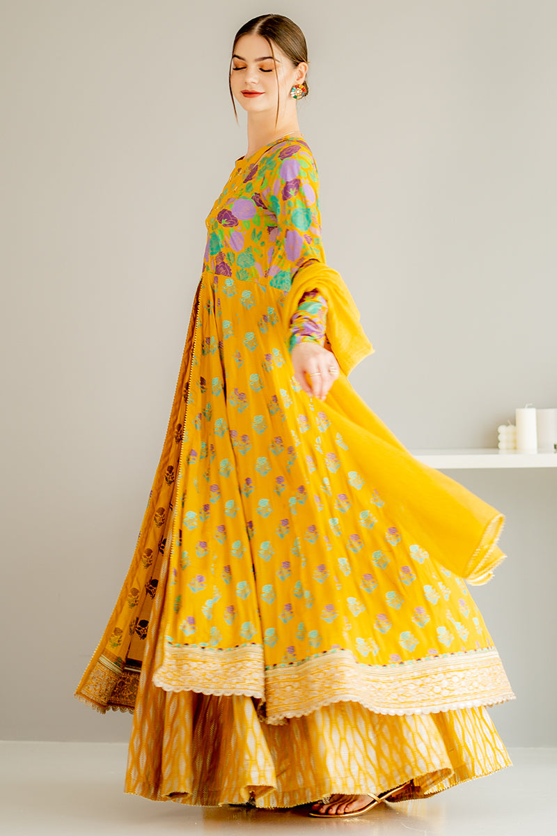 Ego | Diva Premium | GOLD 3 PIECE -  Ego Ladies Clothes - Original Designer Dress - House of Maryam