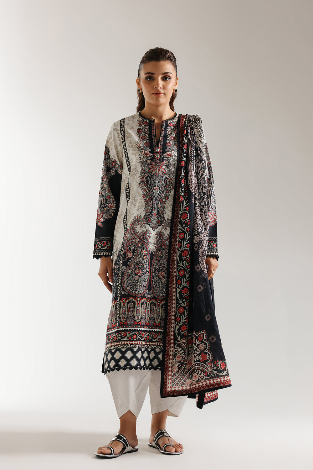 Ethnic | Spring Summer 25 | ES-08 -  Ethnic Ladies Clothes - Original Designer Dress - House of Maryam