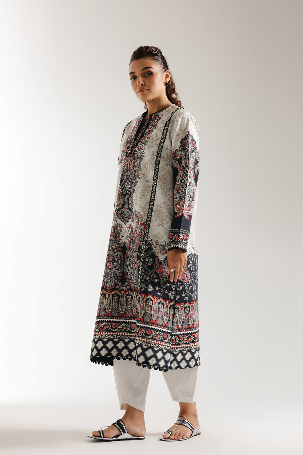Ethnic | Spring Summer 25 | ES-08 -  Ethnic Ladies Clothes - Original Designer Dress - House of Maryam