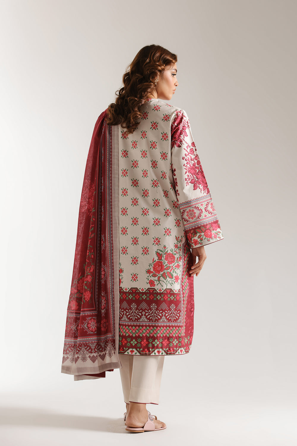 Ethnic | Spring Summer 25 | ES-07 -  Ethnic Ladies Clothes - Original Designer Dress - House of Maryam