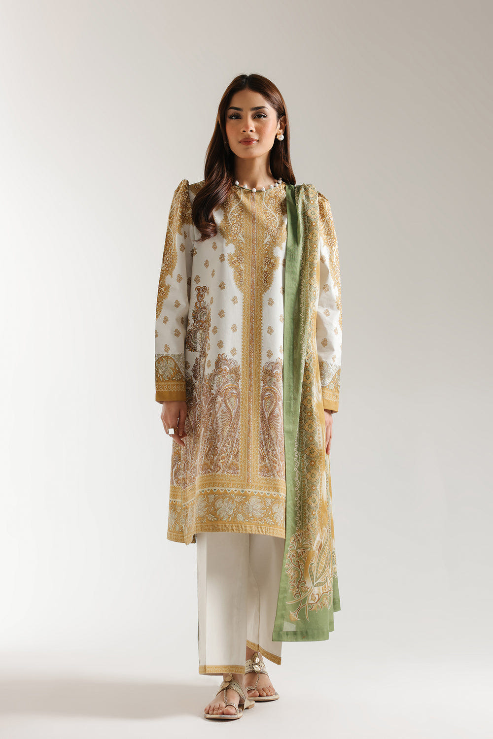 Ethnic | Spring Summer 25 | ES-01 -  Ethnic Ladies Clothes - Original Designer Dress - House of Maryam