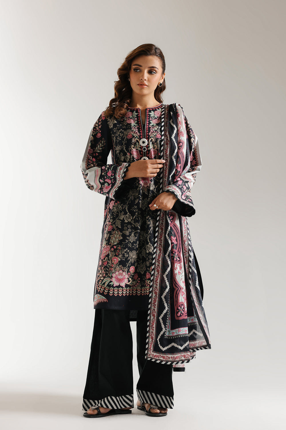 Ethnic | Spring Summer 25 | ES-13 -  Ethnic Ladies Clothes - Original Designer Dress - House of Maryam