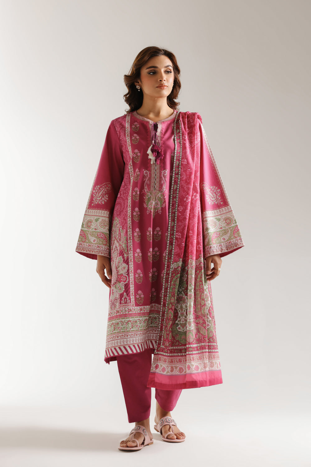 Ethnic | Spring Summer 25 | ES-14 -  Ethnic Ladies Clothes - Original Designer Dress - House of Maryam