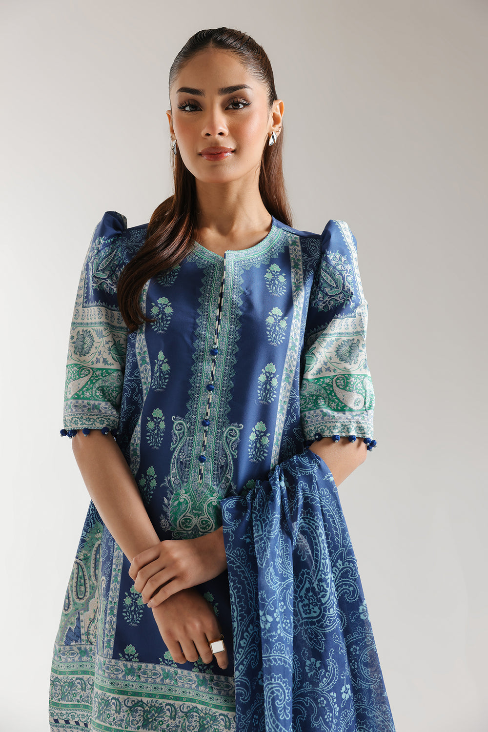 Ethnic | Spring Summer 25 | ES-03 -  Ethnic Ladies Clothes - Original Designer Dress - House of Maryam