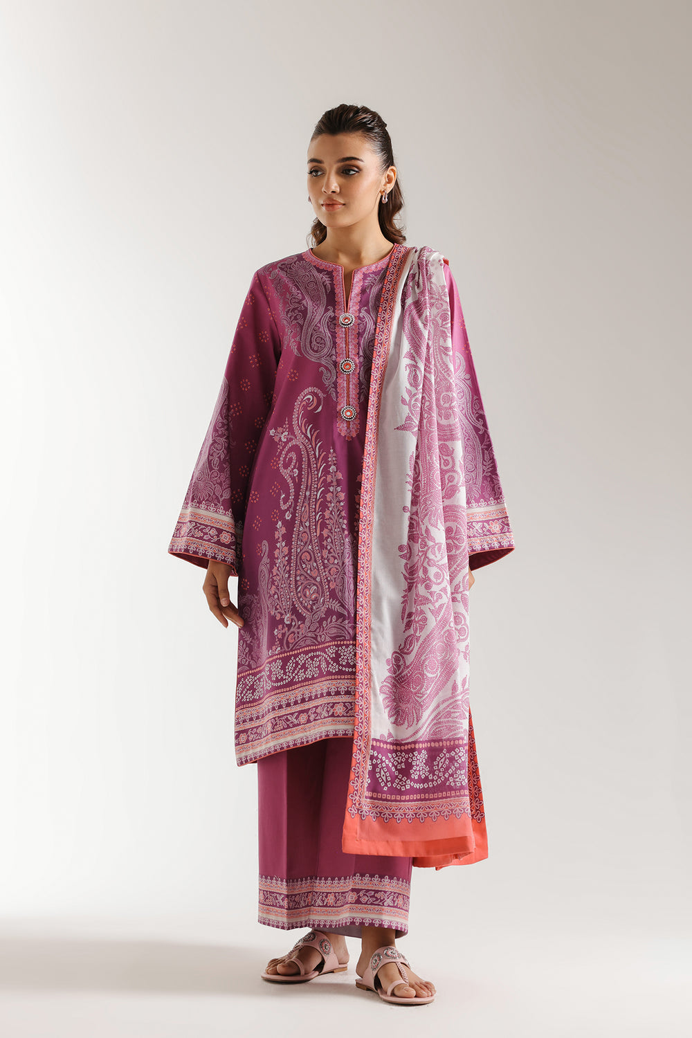 Ethnic | Spring Summer 25 | ES-11 -  Ethnic Ladies Clothes - Original Designer Dress - House of Maryam