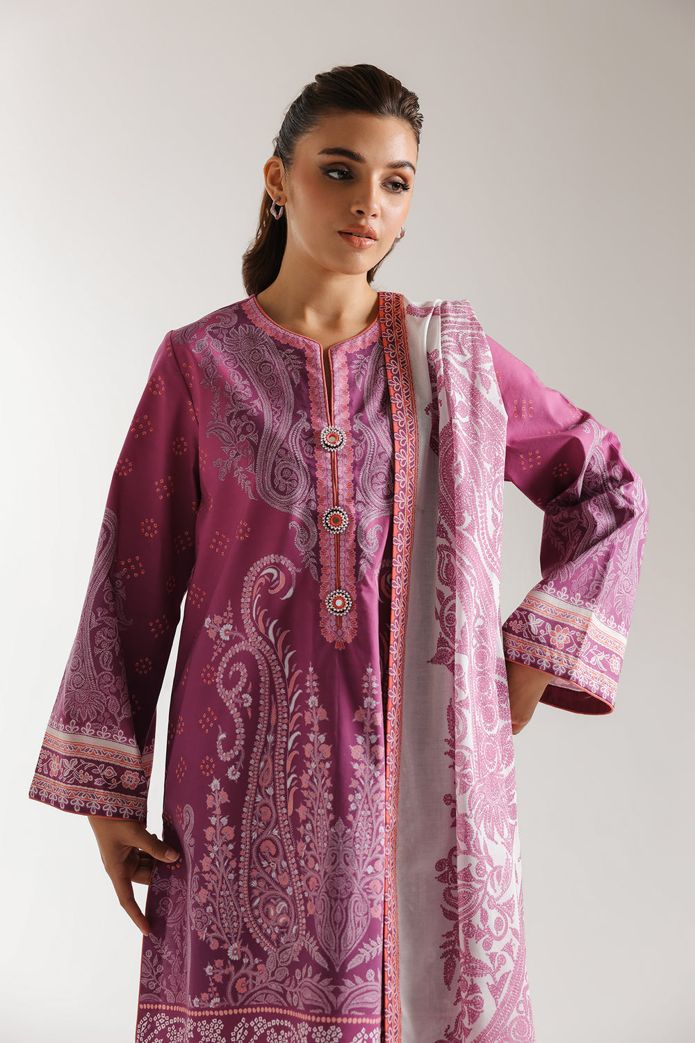 Ethnic | Spring Summer 25 | ES-11 -  Ethnic Ladies Clothes - Original Designer Dress - House of Maryam