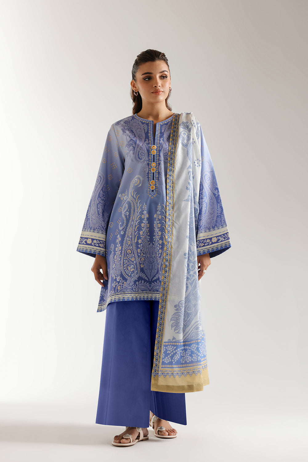 Ethnic | Spring Summer 25 | ES-04 -  Ethnic Ladies Clothes - Original Designer Dress - House of Maryam