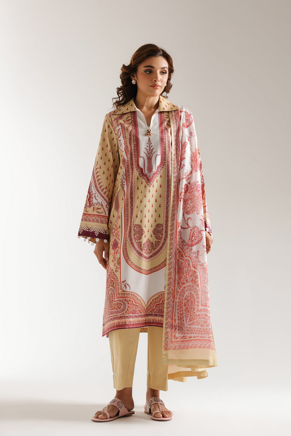 Ethnic | Spring Summer 25 | ES-05 -  Ethnic Ladies Clothes - Original Designer Dress - House of Maryam