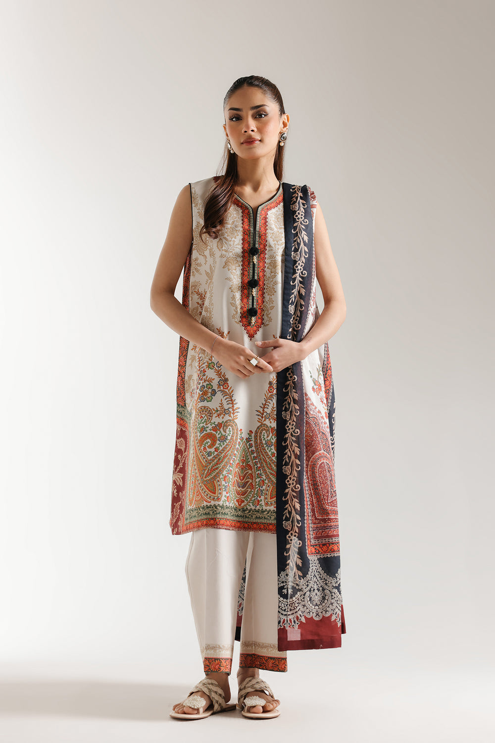 Ethnic | Spring Summer 25 | ES-06 -  Ethnic Ladies Clothes - Original Designer Dress - House of Maryam