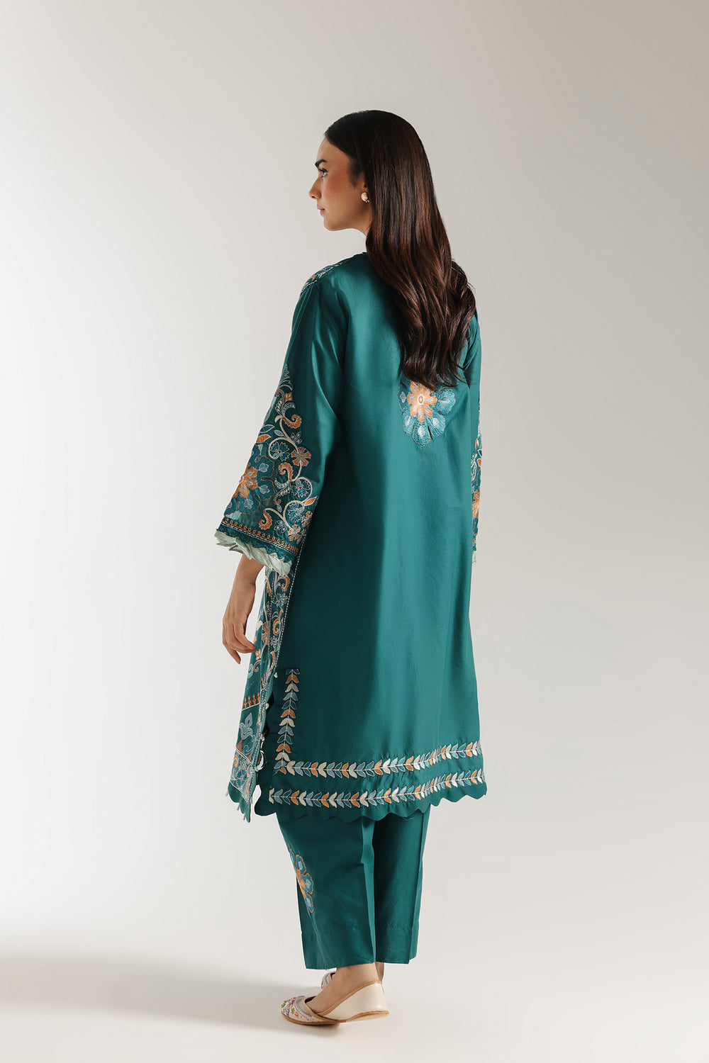 Ethnic | Rozana Collection 25 | Embroidered Dress 21A, image 2