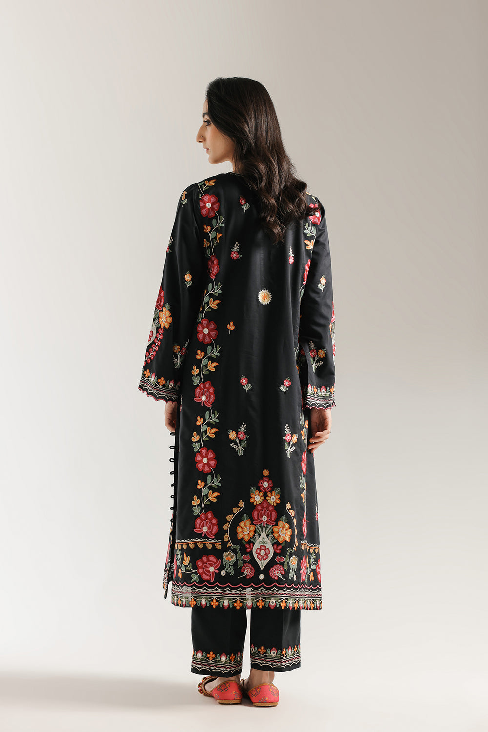 Ethnic | Rozana Collection 25 | Embroidered Dress 16A-2