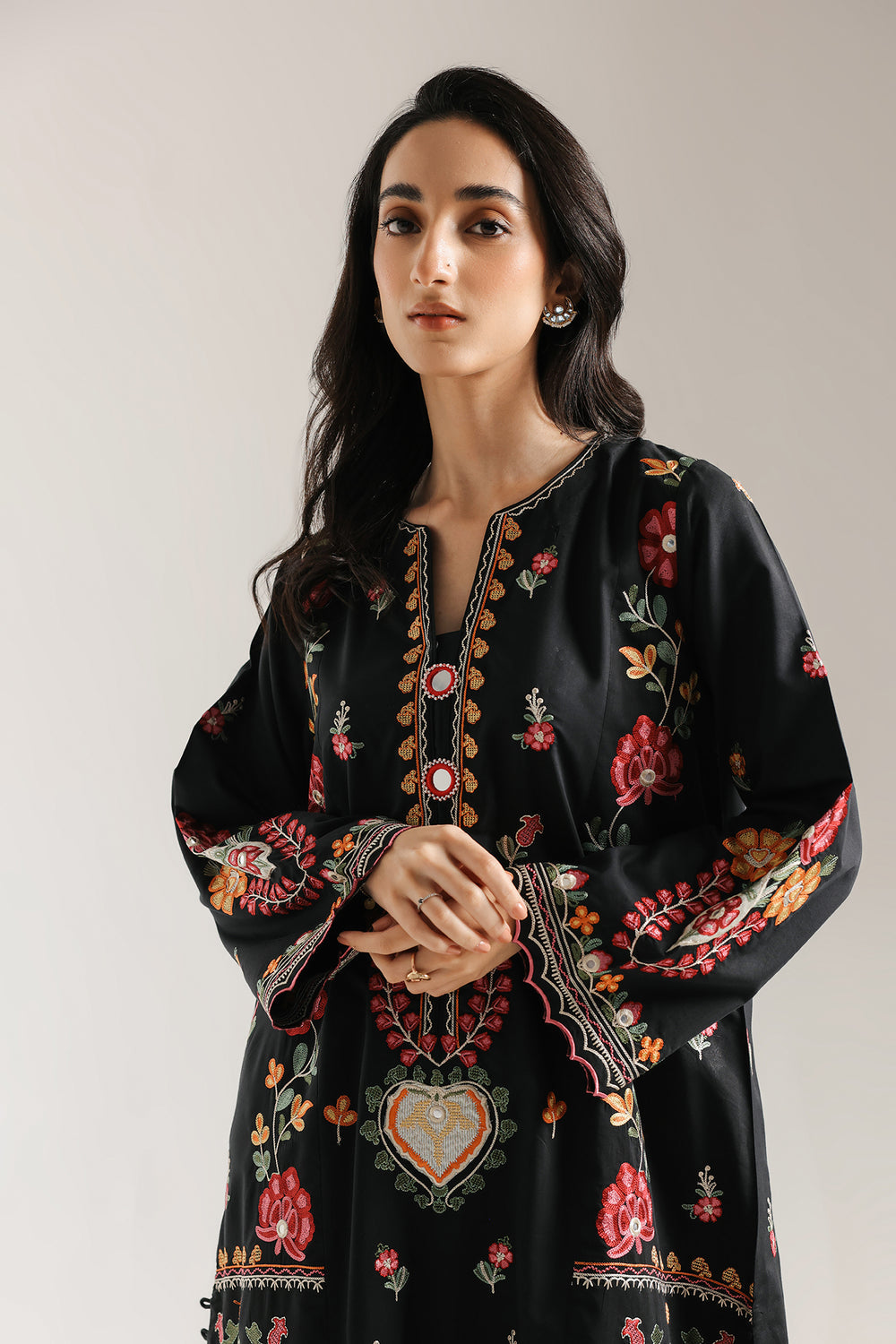 Ethnic | Rozana Collection 25 | Embroidered Dress 16A-3