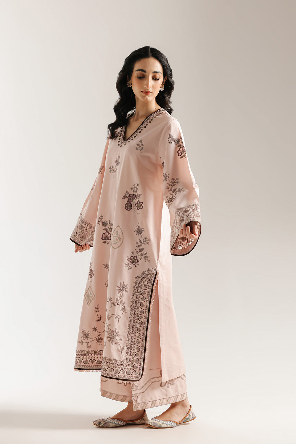 Ethnic | Rozana Collection 25 | Embroidered Dress 15A-3