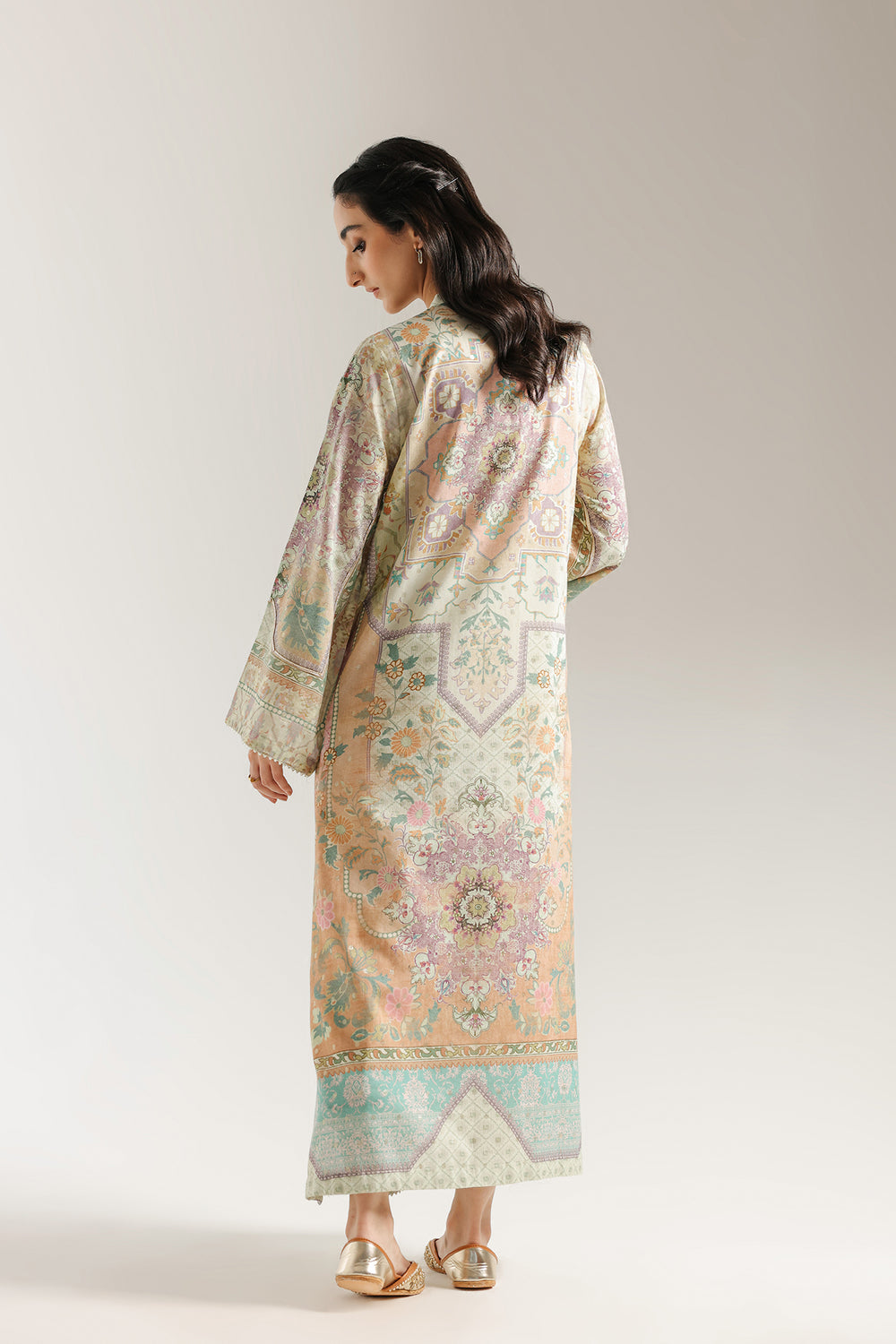 Ethnic | Rozana Collection 25 | Embroidered Dress 14A-2