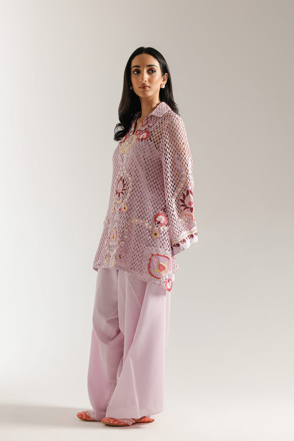 Ethnic | Rozana Collection 25 | Embroidered Dress 13A-4