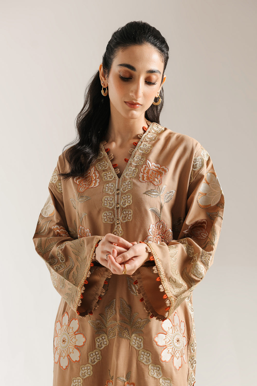 Ethnic | Rozana Collection 25 | Embroidered Dress 12A-3