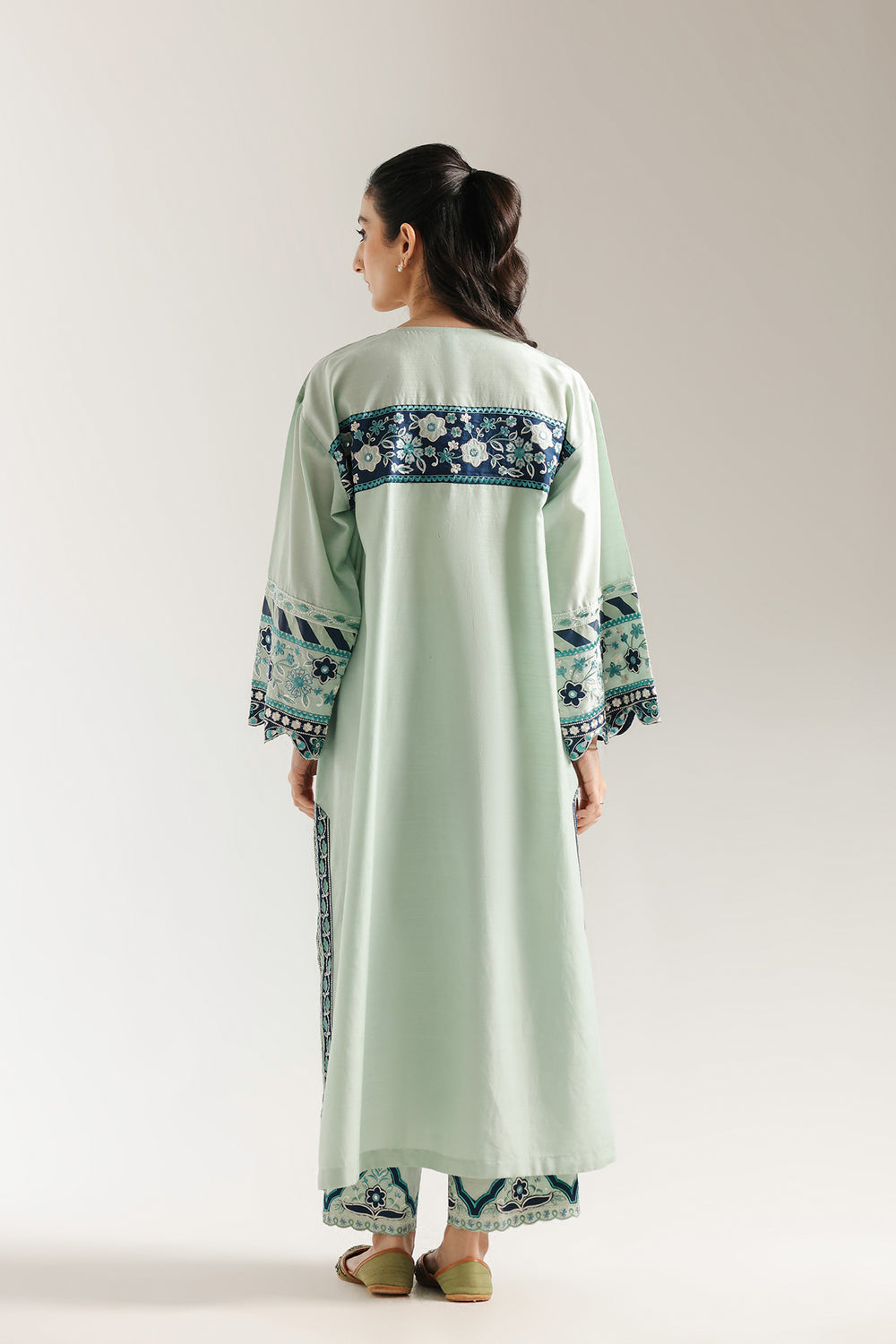 Ethnic | Rozana Collection 25 | Embroidered Dress 24A, image 2