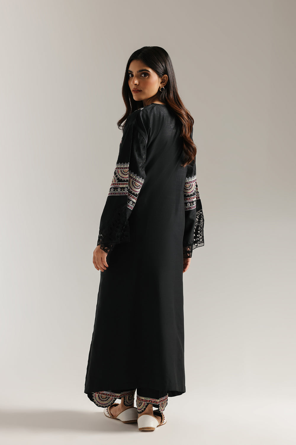 Ethnic | Rozana Collection 25 | Embroidered Dress 18A, image 2