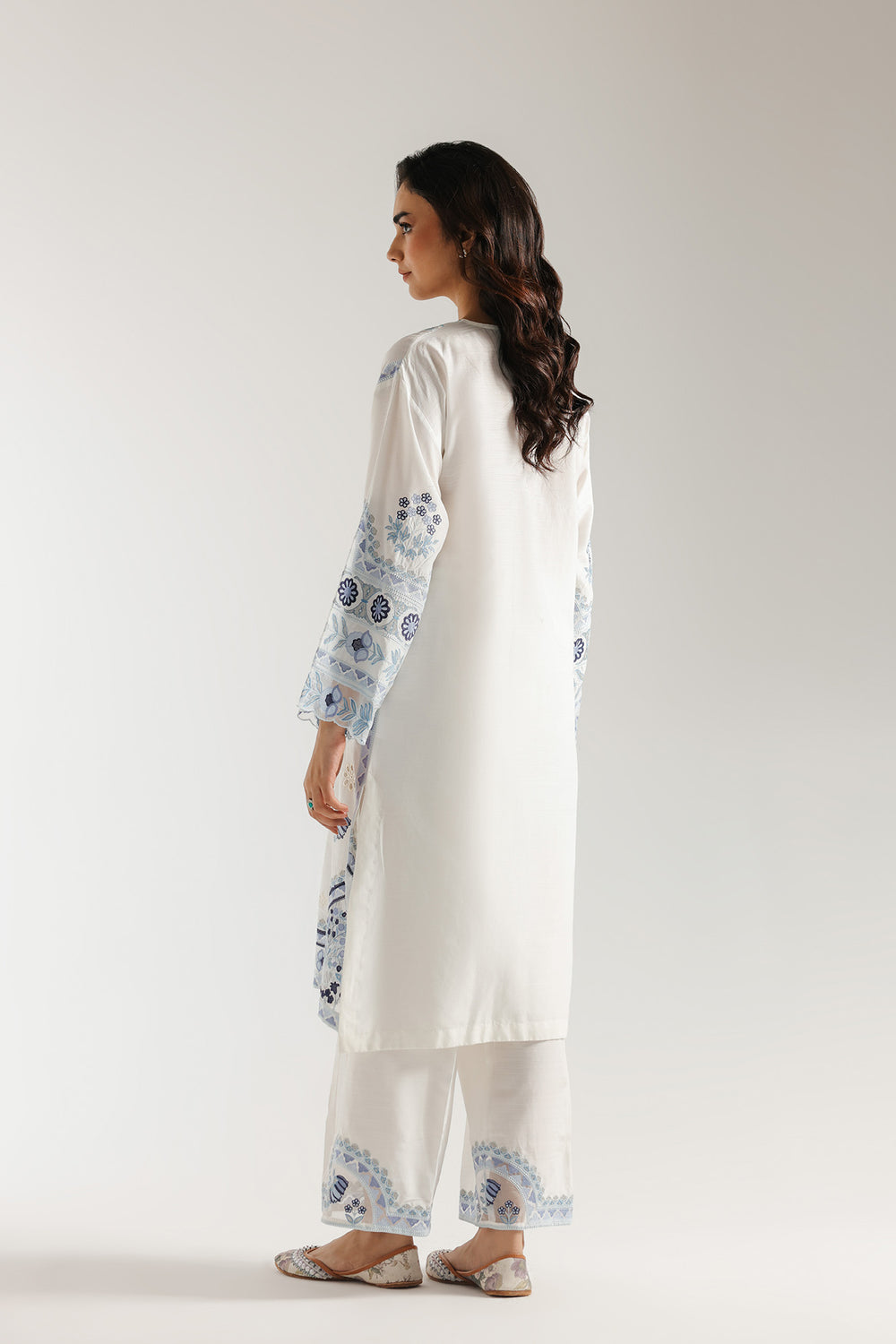 Ethnic | Rozana Collection 25 | Embroidered Dress 17A, image 2