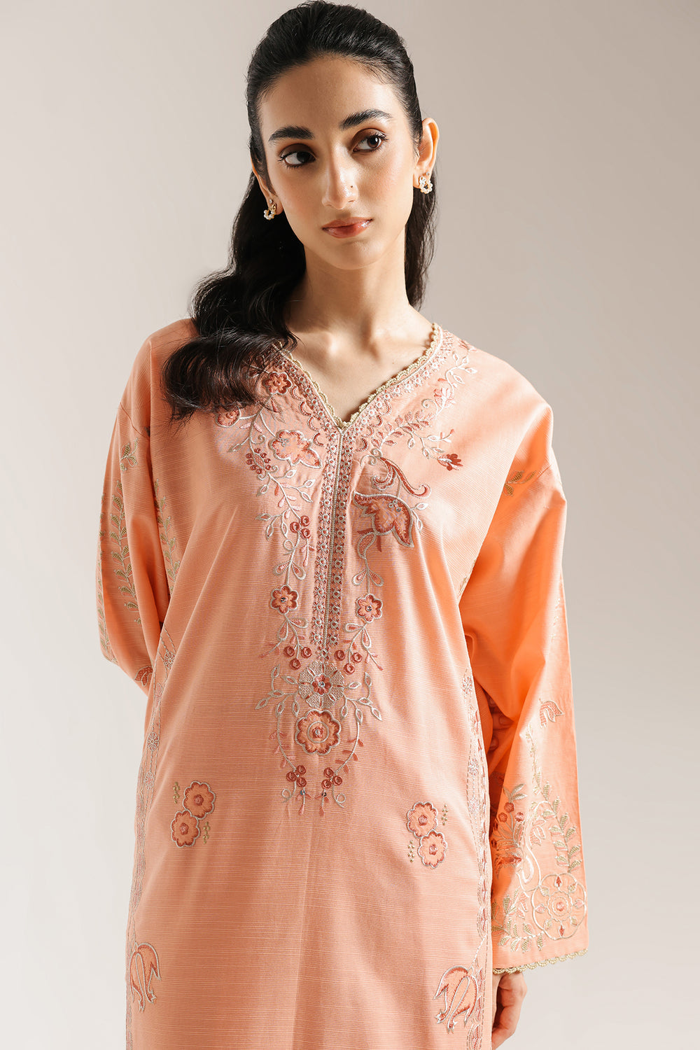 Ethnic | Rozana Collection 25 | Embroidered Dress 06A-3
